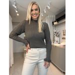Blusa Biamar Com Manga Rendada Verde 2706v