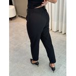 Calça Abenção Alfaiataria Com Bolso Faca Preto