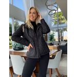 Jaqueta Reversível Alpelo Com Ajuste Preto