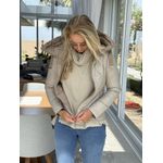 Jaqueta Curta Feminina Alpelo Reversível Bege