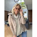Jaqueta Curta Feminina Alpelo Reversível Bege