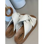 Birken Hygme Trançada De Couro Vegetal Off White 