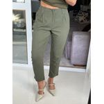 Calça Biamar com Bolso Faca em Viscolinho Verde 2904
