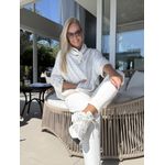 Capa Com Bolso Canguru Off White 