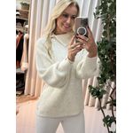 Blusa Biamar Alongada Canelada com Gola Transpassada off 02/05