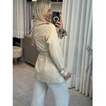 Casaco Alpelo Trenchcoat Com Cinto bege 0805