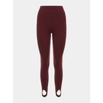 Calça Fuso Canelada Bordo
