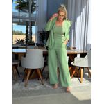 Regata Decote Quadrado Verde Menta 