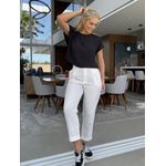 Blusa Biamar Com Botões Nas Costas Preto