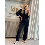 Blusa Nori Com Capuz Marinho 2207 