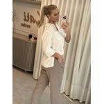 Camisa Ambicione Mangas 3/4 Off White 1908