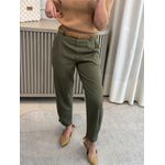 Calça Biamar Com Pregas E Bolso Faca Verde 2207 