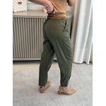 Calça Biamar Com Pregas E Bolso Faca Verde 2207 