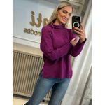 Blusa Ambicione Com Gola Alta Roxo 1106