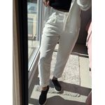 Calça Biamar De Veludo Com Barra Italiana Off 3105