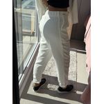 Calça Biamar De Veludo Com Barra Italiana Off 3105