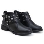 BOTA FEMININA CANO CURTO Ref.: 0845 Preto