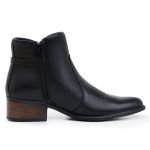 BOTA FEMININA SOFT CANO CURTO Ref.: 1240 PELICA PRETO 