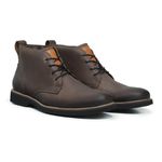 Bota Masculino Couro Legítimo Ref.: 8300 fossil Cappuccino