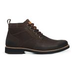 Bota Couro Masculino Ref.: 8100 nobuck café Bonanza