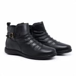 BOTA FEMININA SOFT CANO CURTO Ref.: 0657 PRETO 