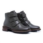 Bota Feminino Cano Curto Ref.: 0925 Verde Militar