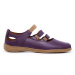 Sapatilha Conforto Couro Ref. 4330 Violeta