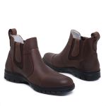 Bota Couro Masculino Ref.: 9750 Crasy Horse Café - Super Gel 