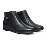 BOTA FEMININA SOFT CANO CURTO Ref.: 0642 PELICA PRETO