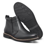 Bota Chelsea Couro Masculina Ref.: 102 floter preto Bonanza