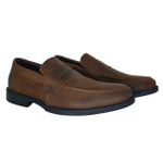 Loafer Masculino Ref.: 9400 Café Nobuck Toro