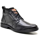 Bota Couro Masculino Ref.: 8100 Preto Mamute