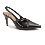 Slingback Iris Preto