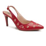 Slingback Floxglove Vermelho