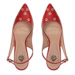 Slingback Floxglove Vermelho