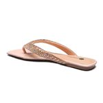 Rasteira Starflower Nude Rosado