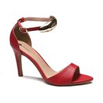 Sandália Leaf Glam Vermelho