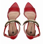 Sandália Leaf Glam Vermelho