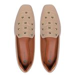 Loafer Horizonte Urbano – Napa Texturizada - Nude
