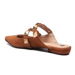 Mule Sahara – Suede Caramelo