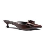 Mule Lia Laço – Marrom Rocha