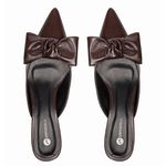 Mule Lia Laço – Marrom Rocha