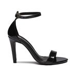 Sandália Clara Verniz – Preto