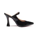Scarpin Mule Brisa Verniz Preto