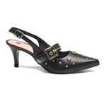 Slingback Brisa Glam Preto