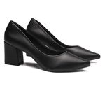 Scarpin Bloco Brisa Preto