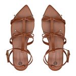 Sandália Laço Solar - Caramelo