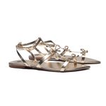 Sandália Laço Solar - Dourado