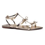Sandália Laço Solar - Dourado