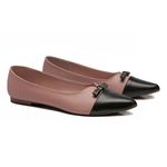 Sapatilha Lotus Nude Rosado/Preto